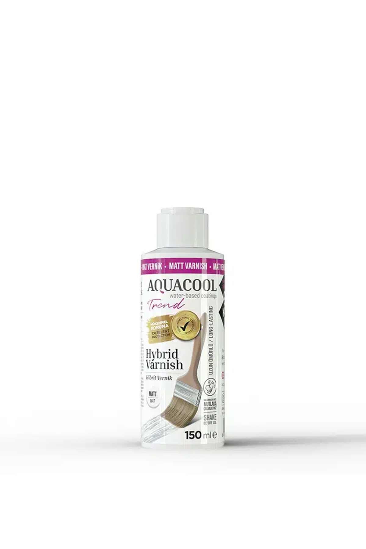 Aquacool Hibrit Vernik 150 ml. Mat