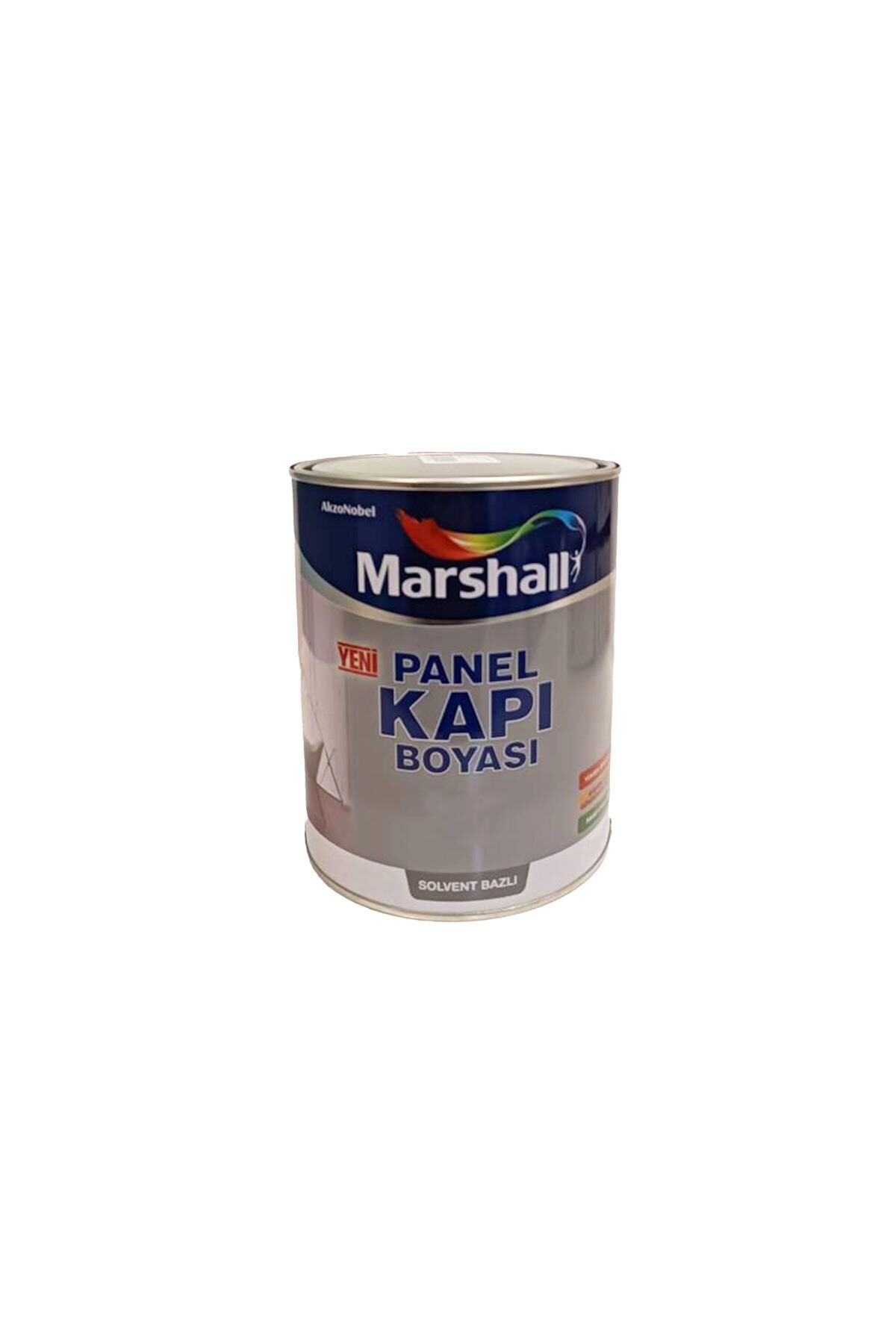 Marshall Solvent Bazlı Panel Kapı Boyası 0,75 lt Beyaz