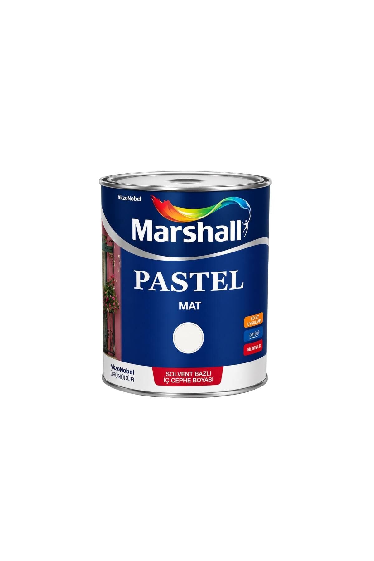 Marshall Pastel Mat 2,5 lt Siyah
