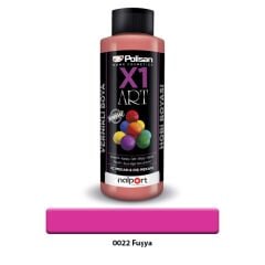Polisan X1 Art Vernikli Hobi Boyası Fuşya 120 ml.