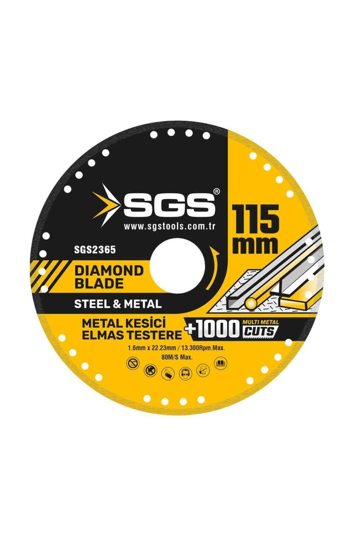 Sgs Vakumlu Elmas Multi Metal Kesici 115 mm