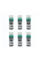 Akfix Sprey Şeffaf Vernik Akrilik 400 ml. (380gr.) Parlak (6 Adet) Paket