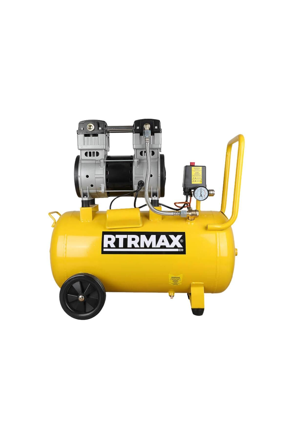 Rtrmax 50 lt Sessiz Hava Kompresörü 1.50 hp/1.10 kw