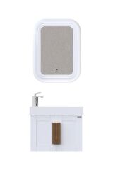Pierre Cardin Pio 65 cm Antique White Banyo Dolabı