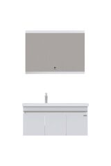 Pierre Cardin Summer 100 cm Soft White Banyo Dolabı