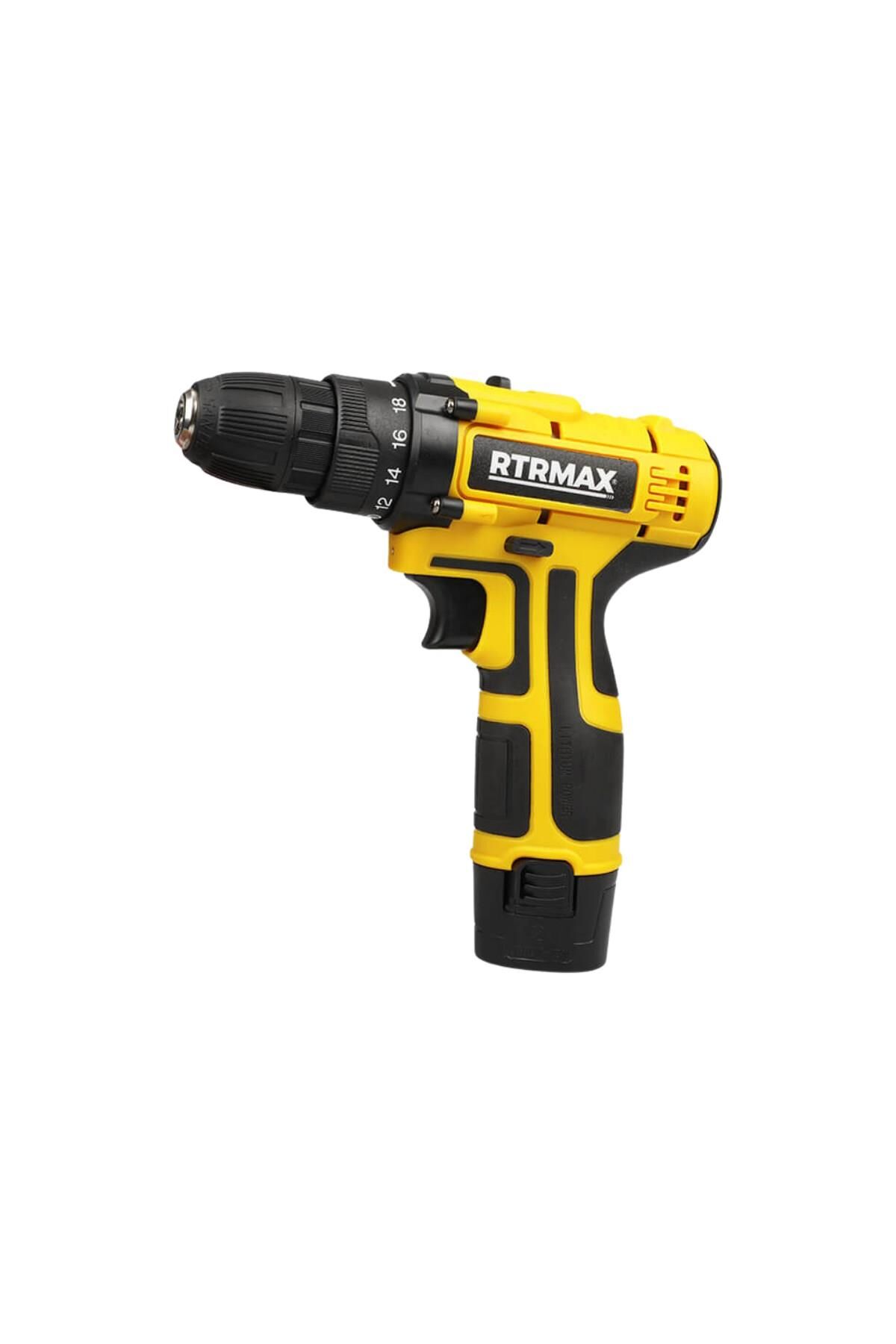 Rtrmax Rtm332 Akülü Matkap 12V-1.3 Ah  X-Lion