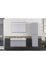 Pierre Cardin Summer 100 cm Soft Grey Banyo Dolabı