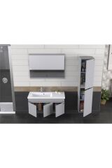 Pierre Cardin Summer 100 cm Soft Grey Banyo Dolabı