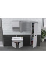 Pierre Cardin Summer 70 cm Soft Grey Banyo Dolabı