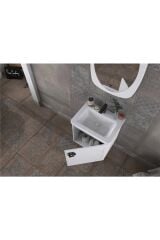 Pierre Cardin Star 60 cm Antique White Banyo Dolabı