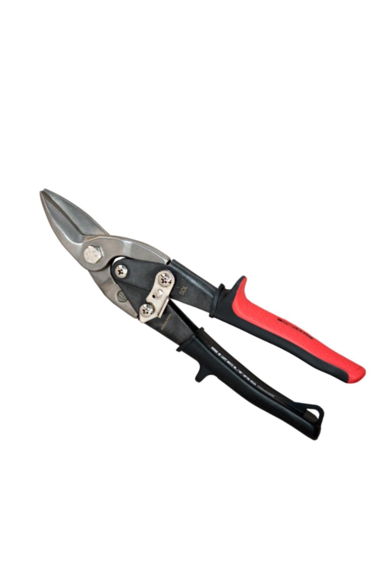 İzeltaş 240 mm Alüminyum Saç Kesme Makası Sol