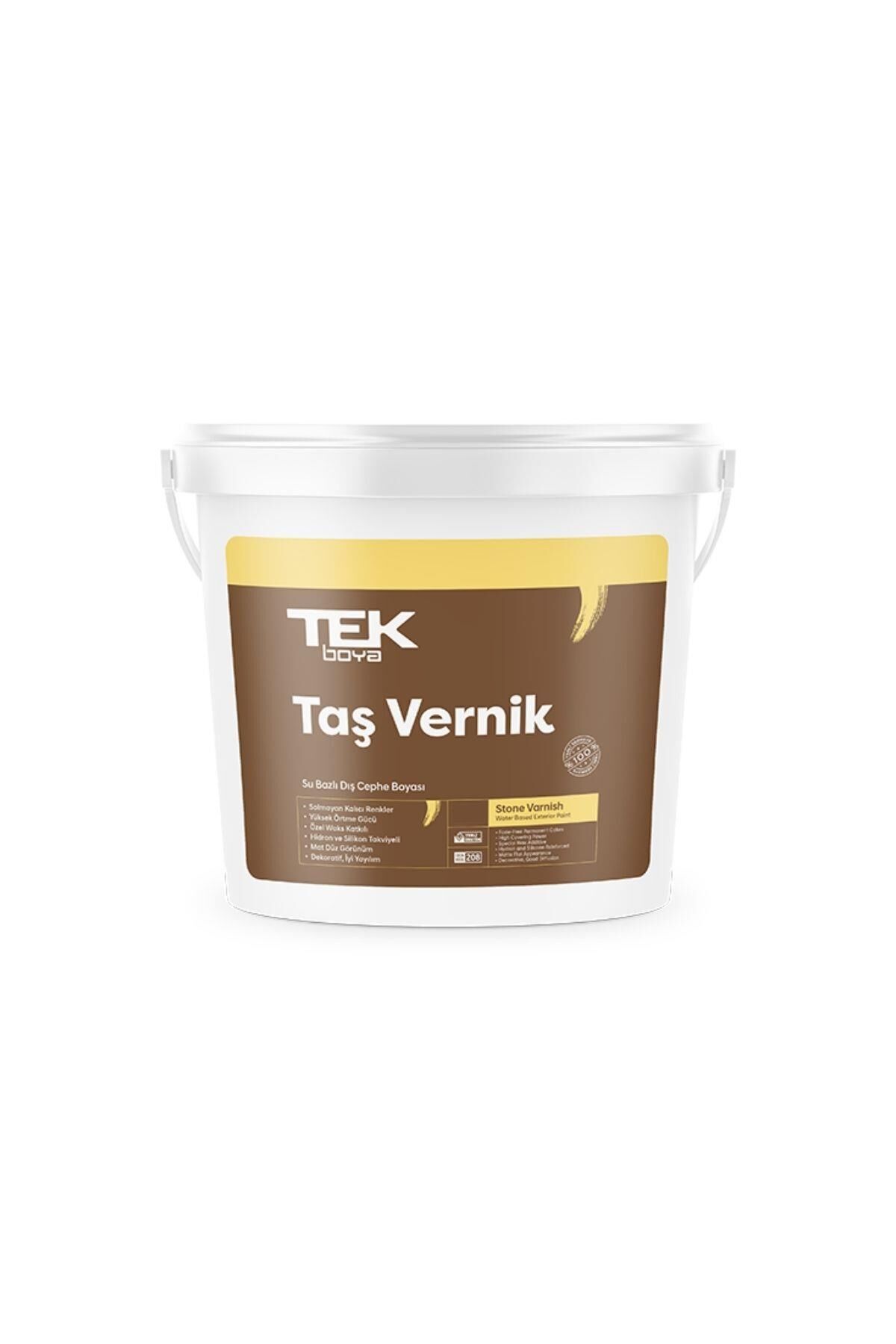 Tek Su Bazlı Taş Vernik 15 Lt