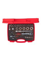 İzeltaş 1/4'' 1/2'' 35 li Altı Köşe Lokma Anahtar Takımı (1113001038)