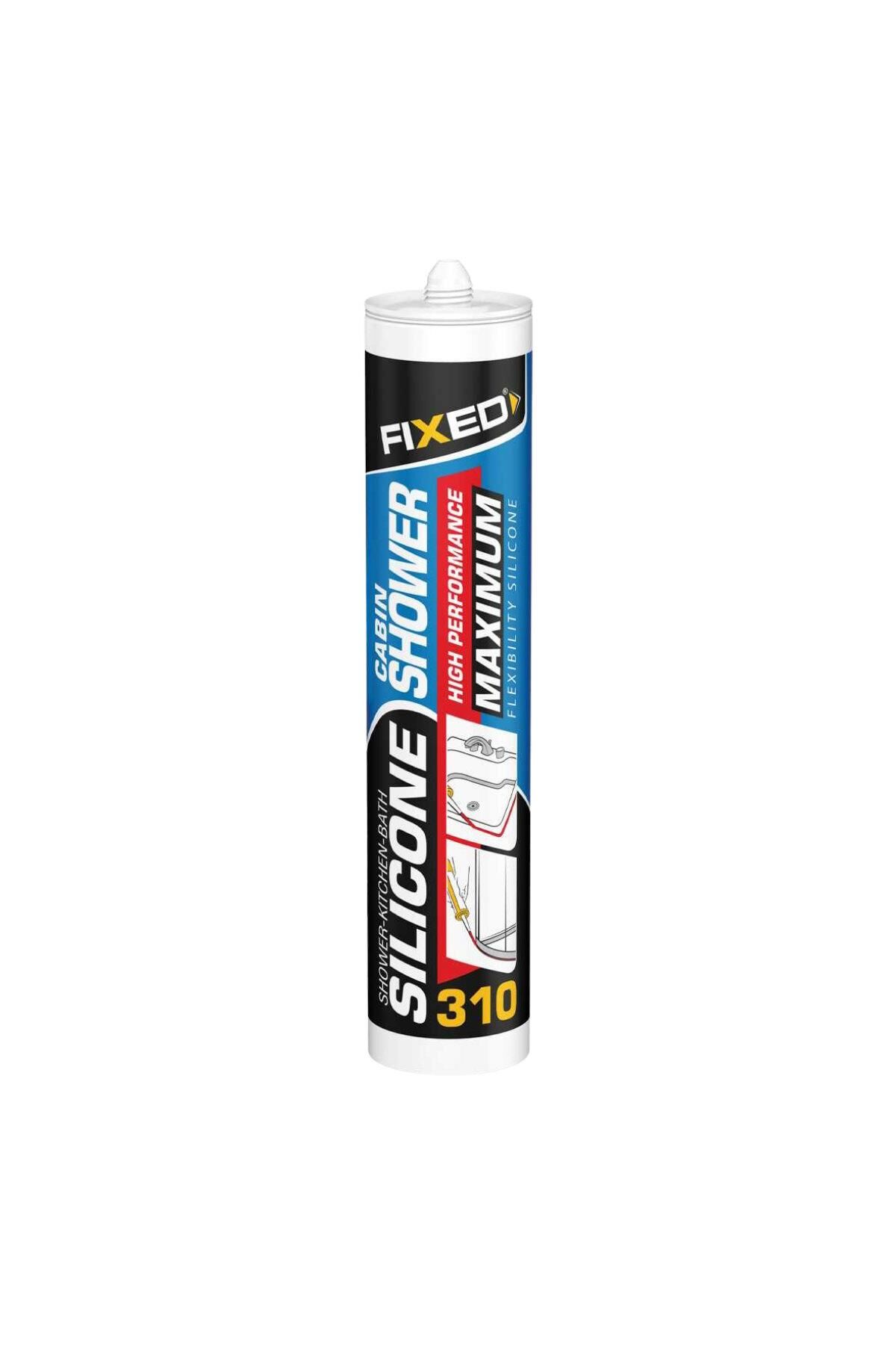 Fixed Duşakabin Silikonu 330 gr. Şeffaf