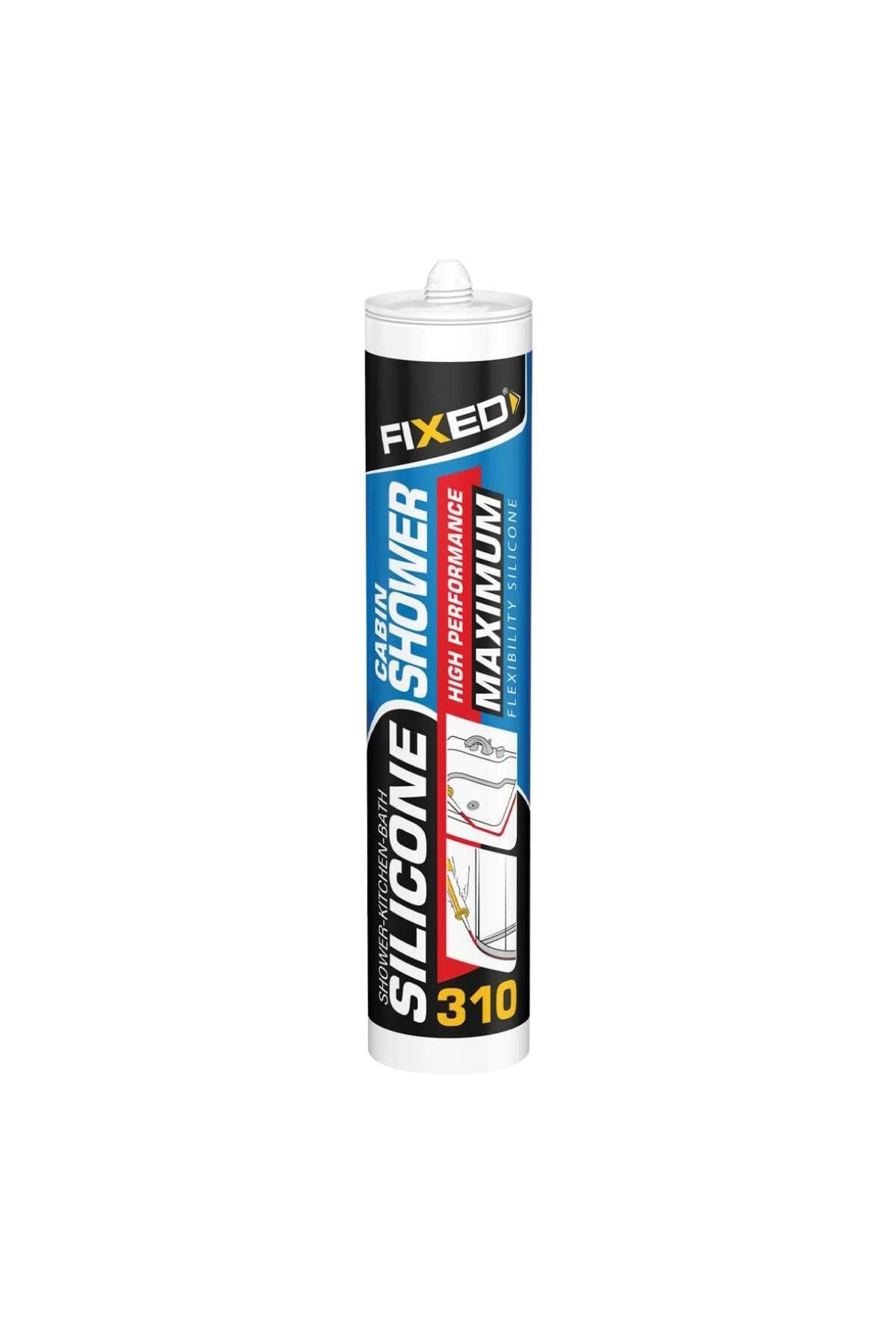 Fixed Duşakabin Silikonu 330 gr. Şeffaf