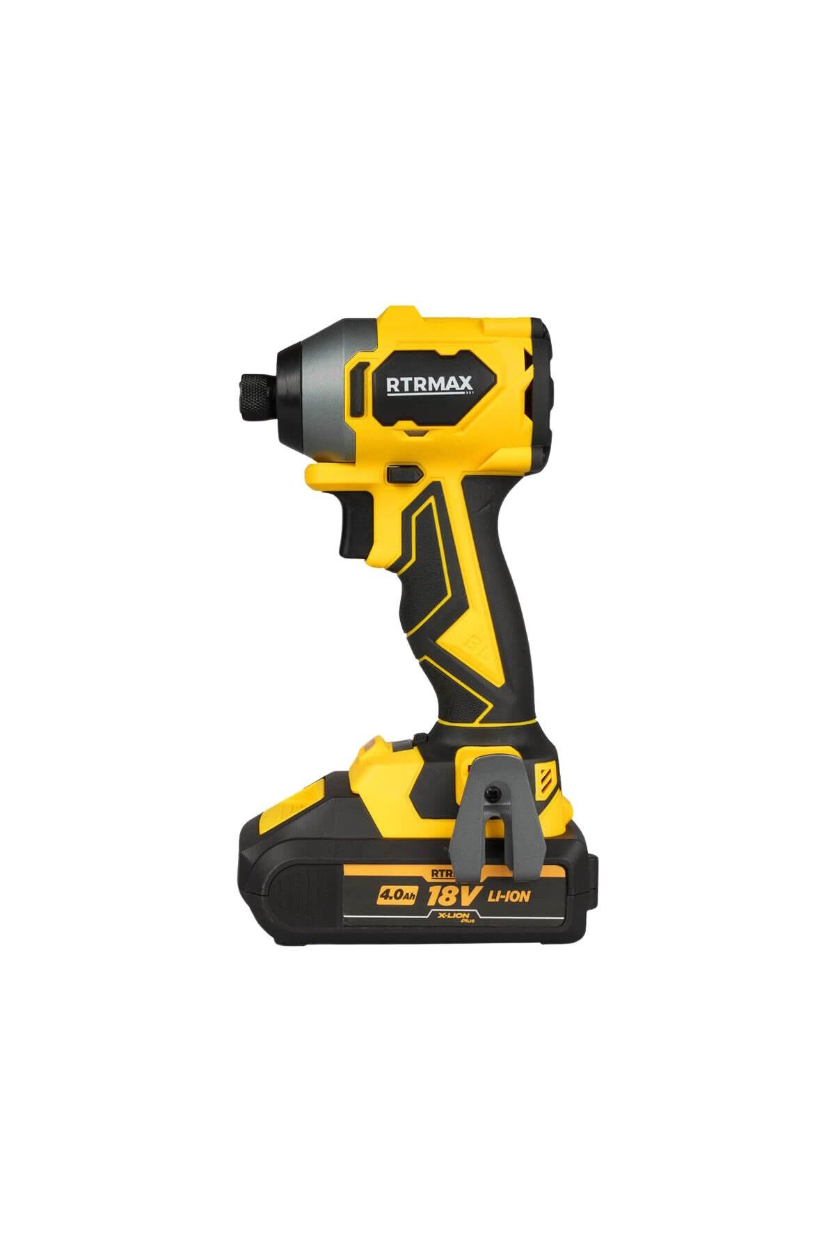 Rtrmax Rtx3050 Akülü Torklu Vidalama Kömürsüz 230Nm 2x4 Ah Plus Akü Hızlı Şarj  X-Lion