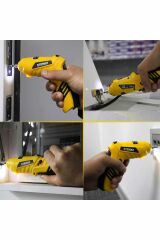 Rtrmax Rtm326 Akülü Tornavida Seti 3,6V Li-ion