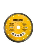 Rtrmax Rep180 Çapraz Dişli Hassas Mermer Kesici Elmas 180 mm