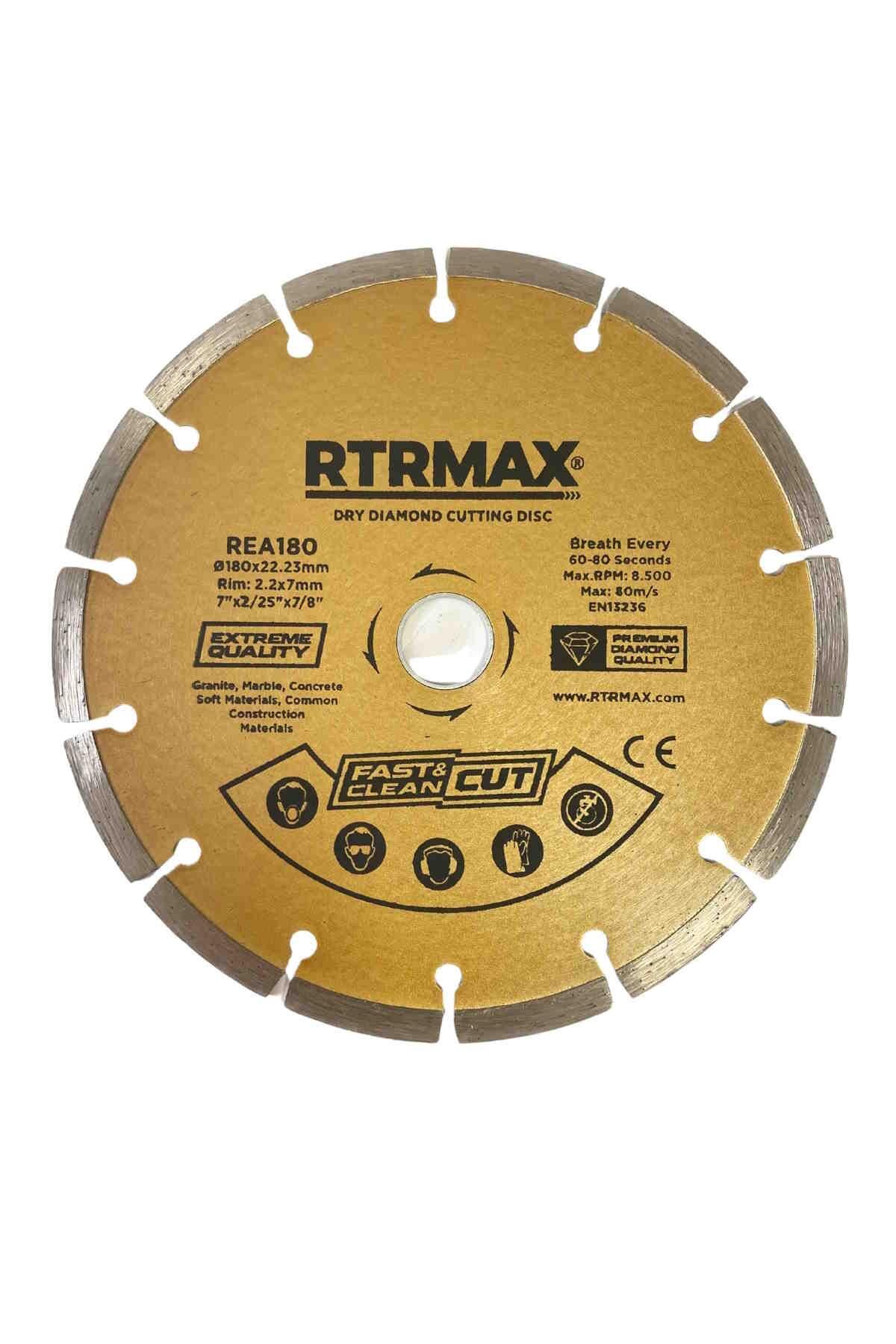 Rtrmax Rea180 Mermer Kesici Elmas 180 mm