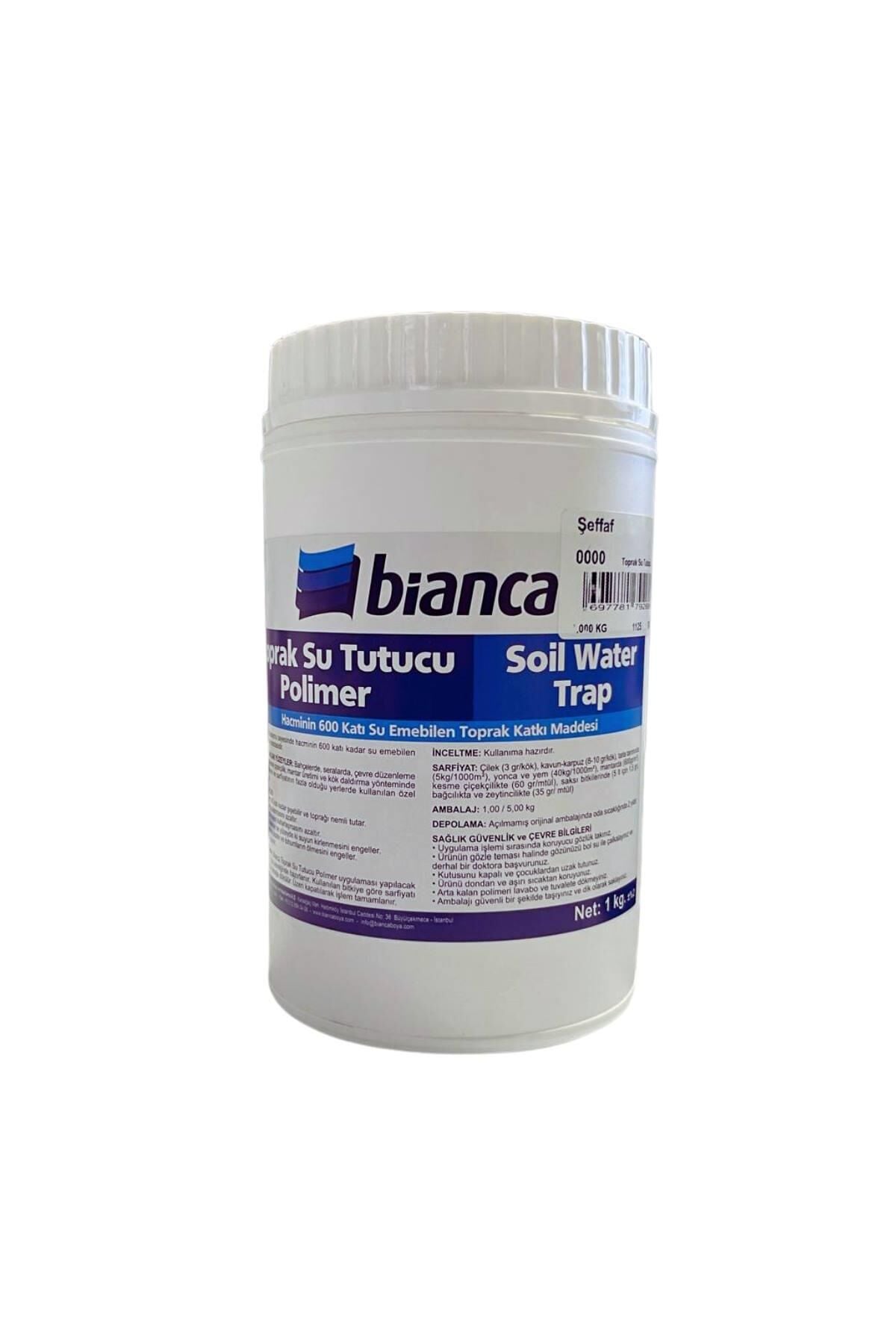 Bianca Toprak Su Tutucu Polimer 1 kg