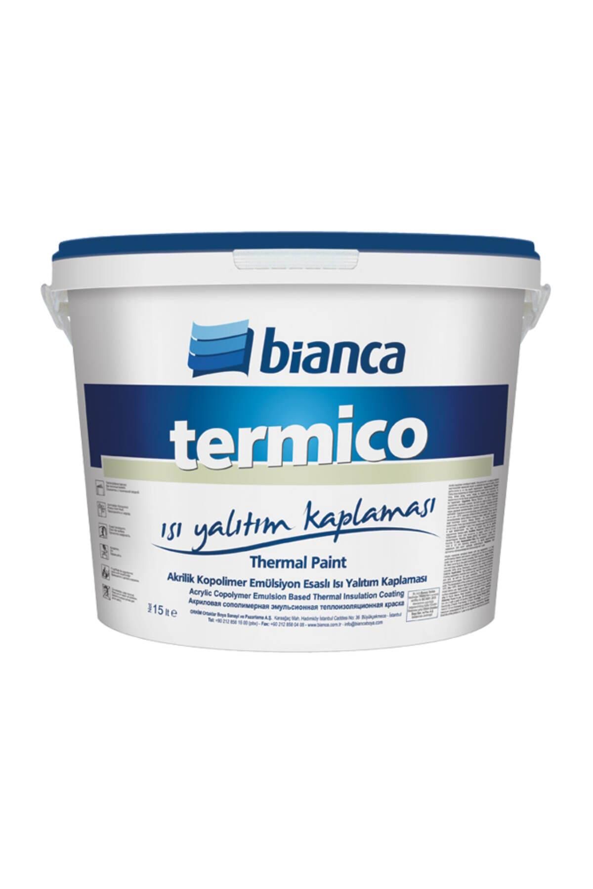 Bianca Termico Isı Yalıtım Boyası 15 lt Beyaz