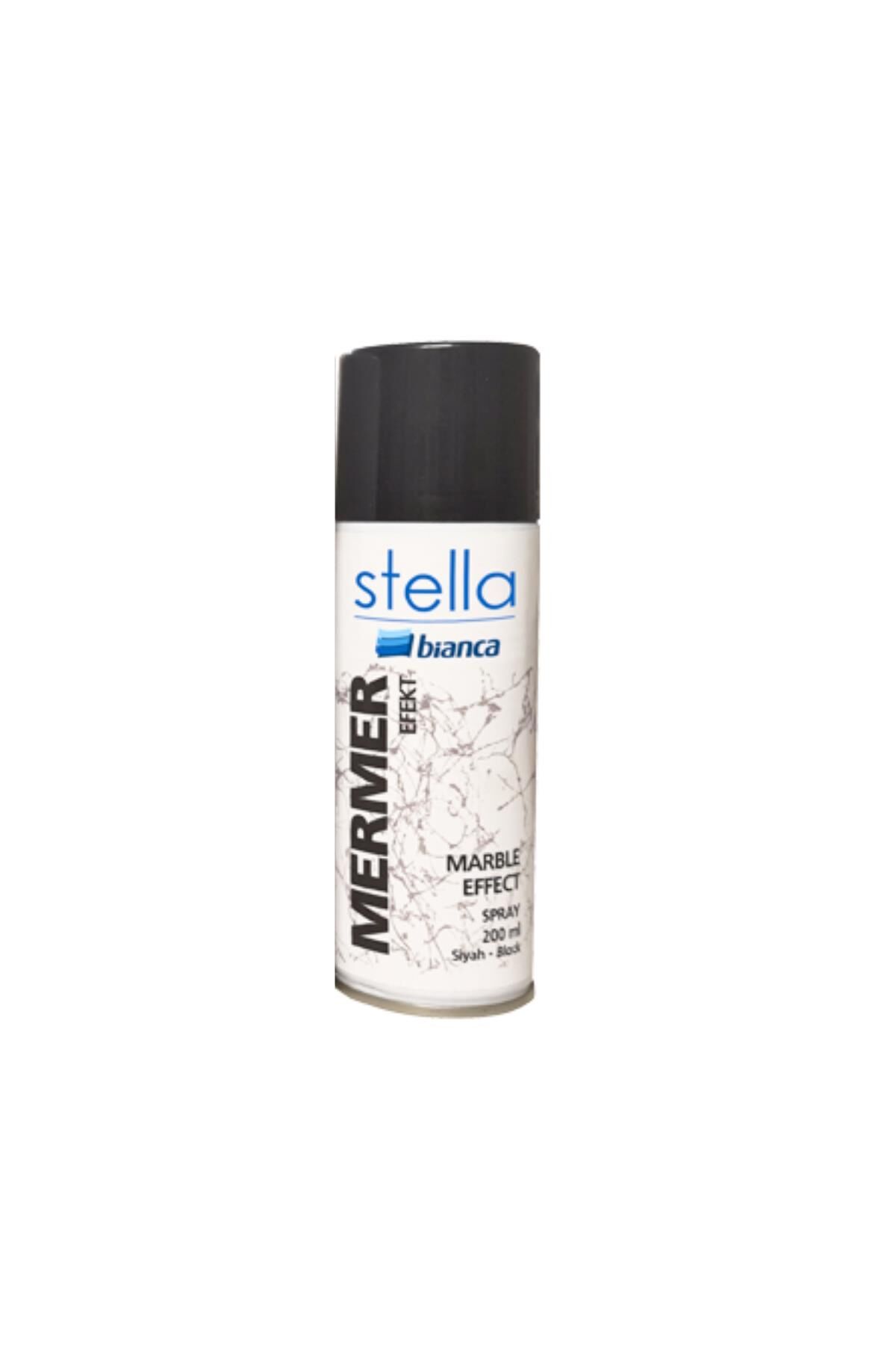 Bianca Stella Sprey Mermer Efekt Siyah 200 ml.
