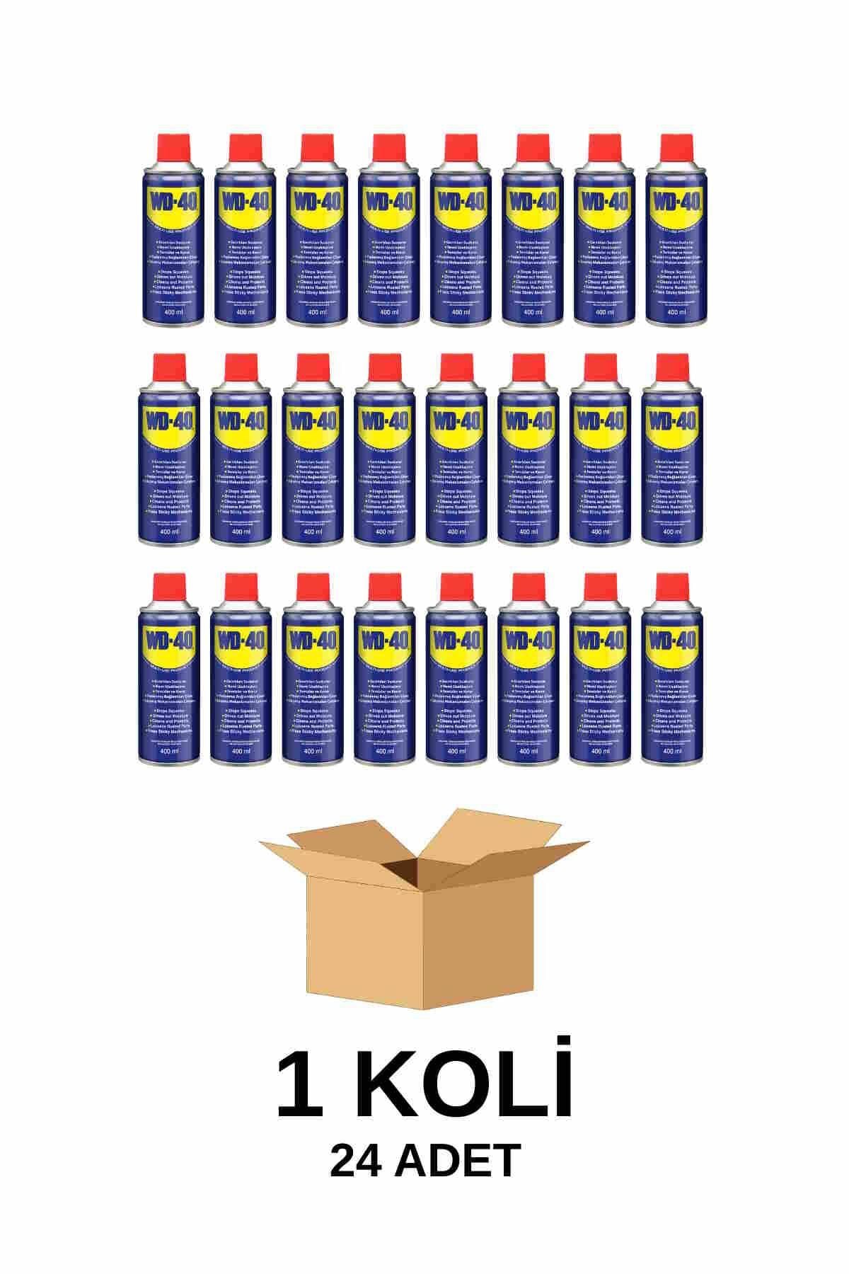 WD-40 Pas Sökücü Bakım Spreyi 400 ml. 24 Adet (1 Koli)