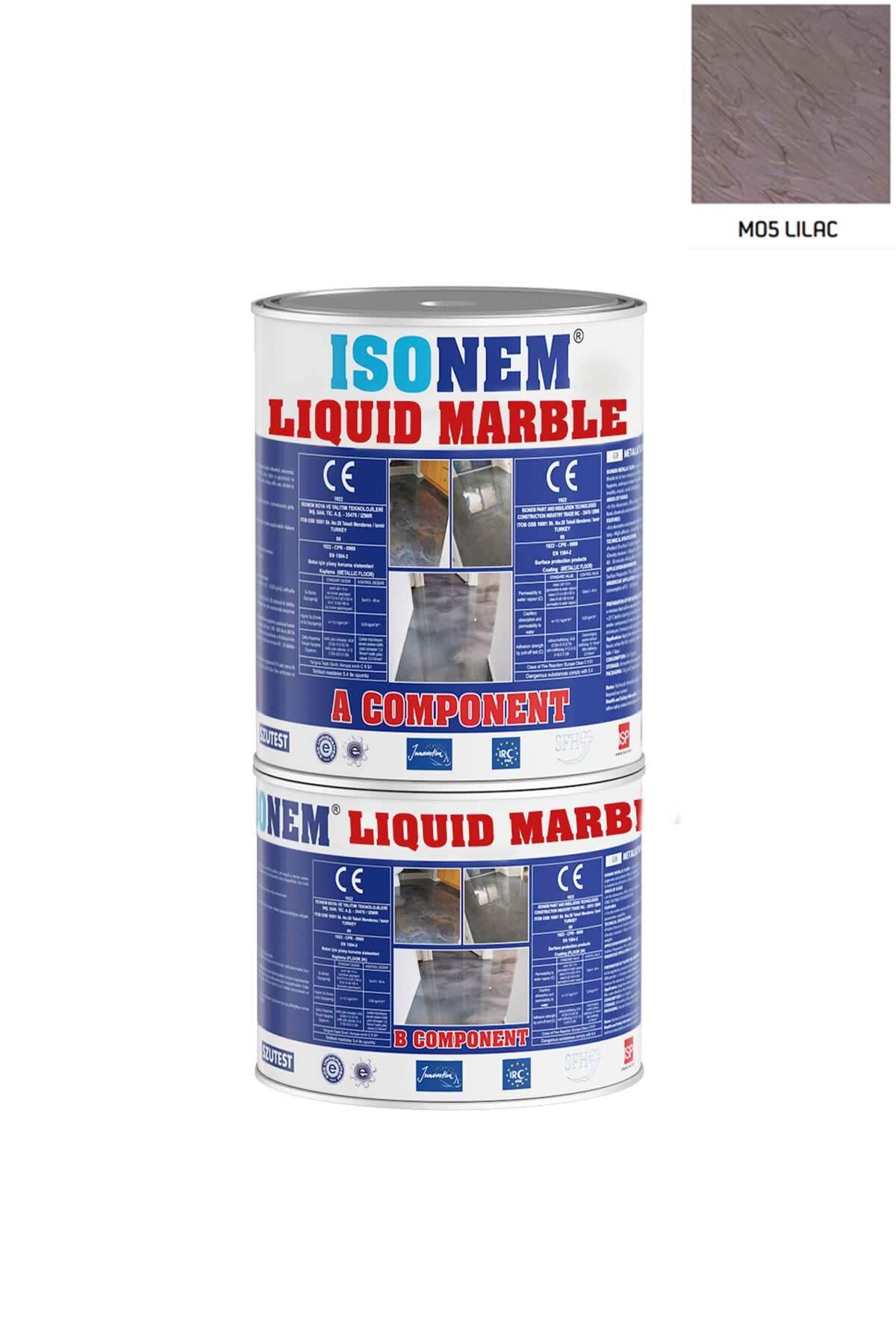 Isonem Liquid Marble Sıvı Mermer 2,5 kg M05 LILAC