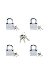 Cmc 60 mm 4 lü Master Çelik Asma Kilit Seti
