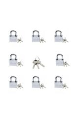 Cmc 60 mm 8 li Master Çelik Asma Kilit Seti