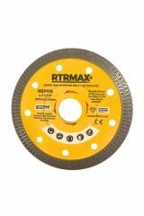 Rtrmax Rep115 Çapraz Dişli Hassas Mermer Kesici Elmas 115 mm