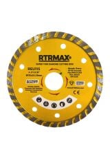 Rtrmax Reu115 Mermer Kesici Elmas Turbo 115 mm